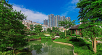 社区小区景观环境摄影素材图