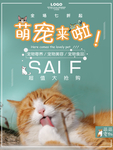 宠物店宣传海报