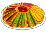 美味食物卡通插画