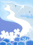 冬季雪景