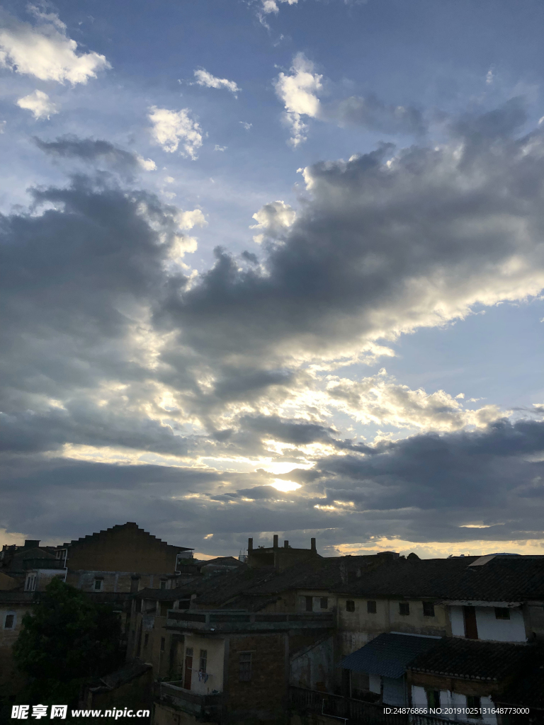 天空