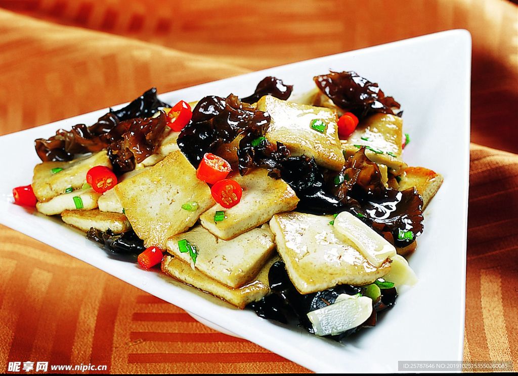香煎农家豆腐