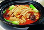 菌腐竹煲猪肚