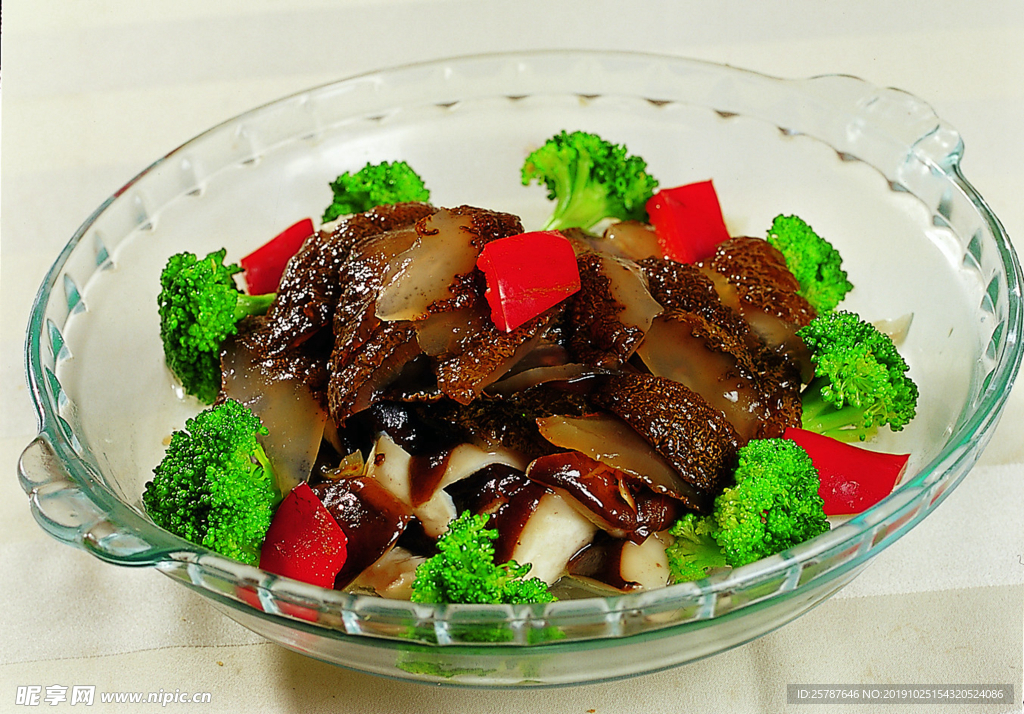 鲜菇炒婆参