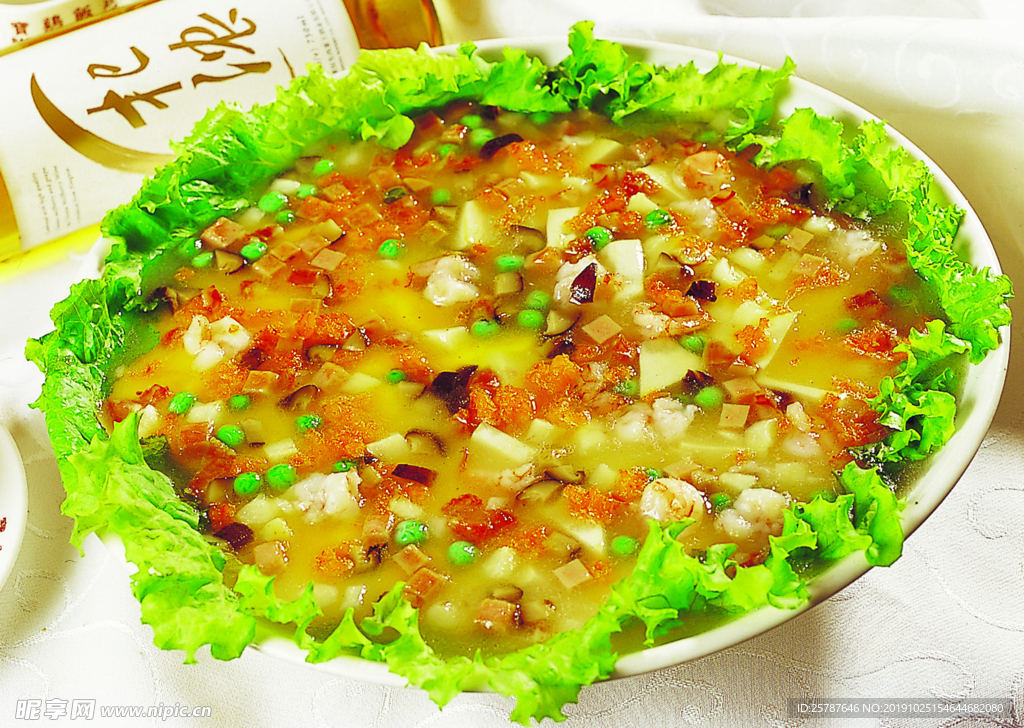 五彩鸳鸯豆腐