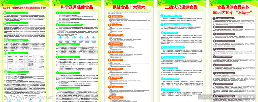 科学选用保健品