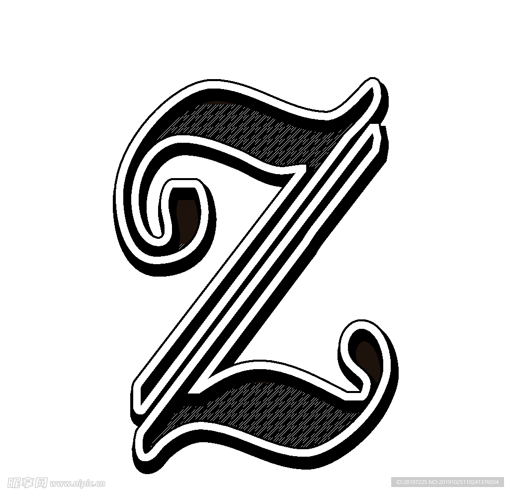 矢量字母设计图片