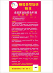 美发培训展架