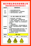 熔喷挤塑机操作岗位风险告知卡