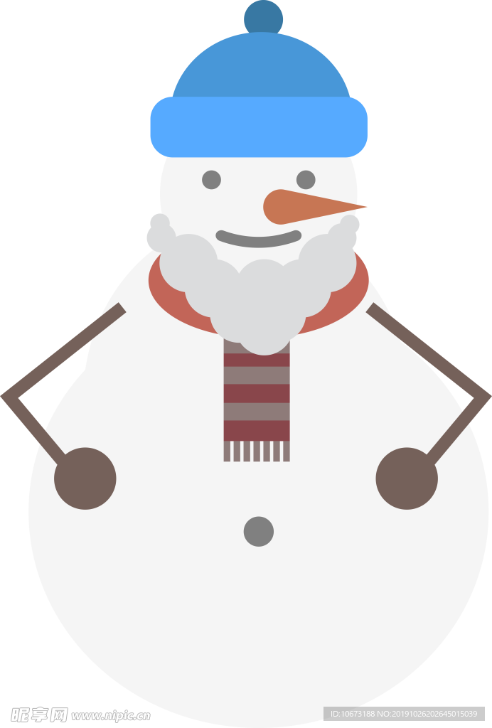 卡通雪人图片