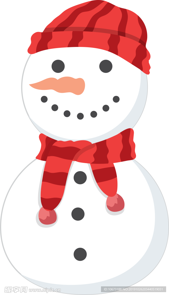 卡通雪人图片