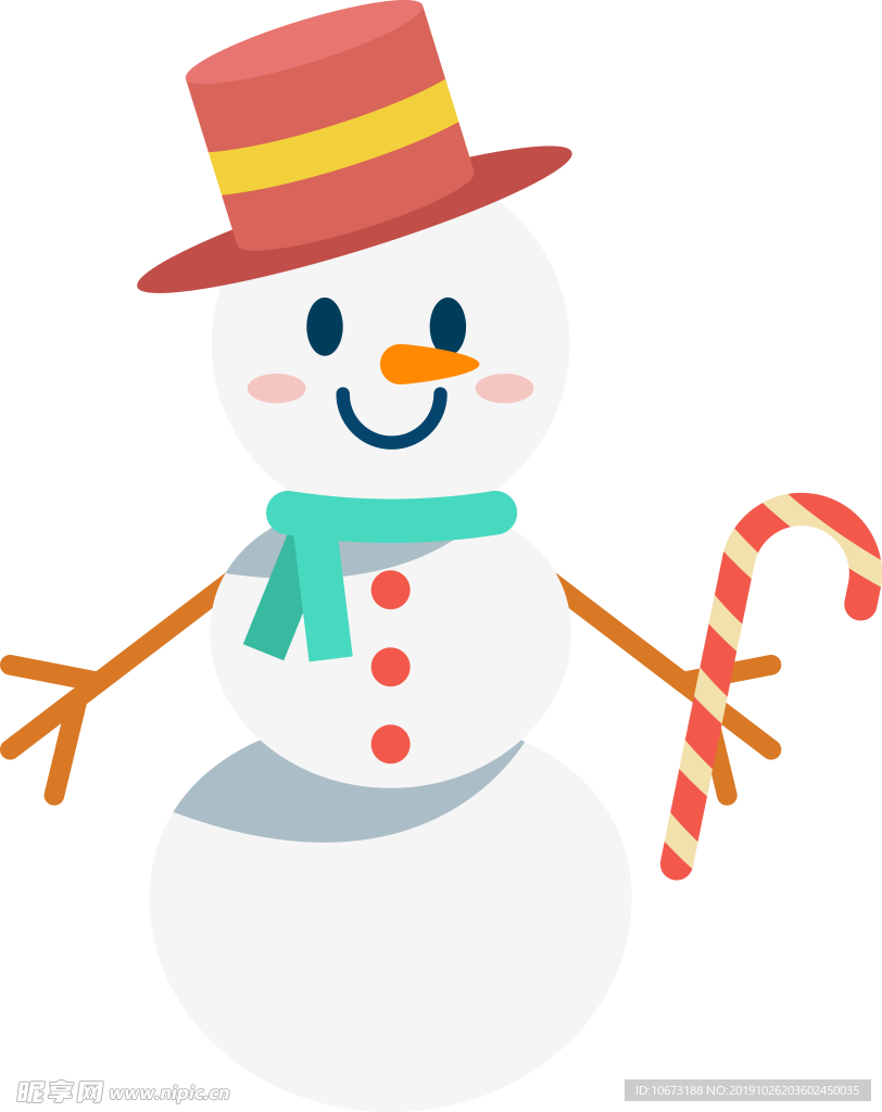 卡通雪人图片
