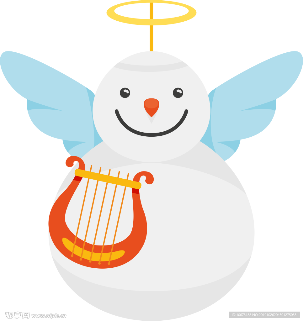 卡通雪人图片