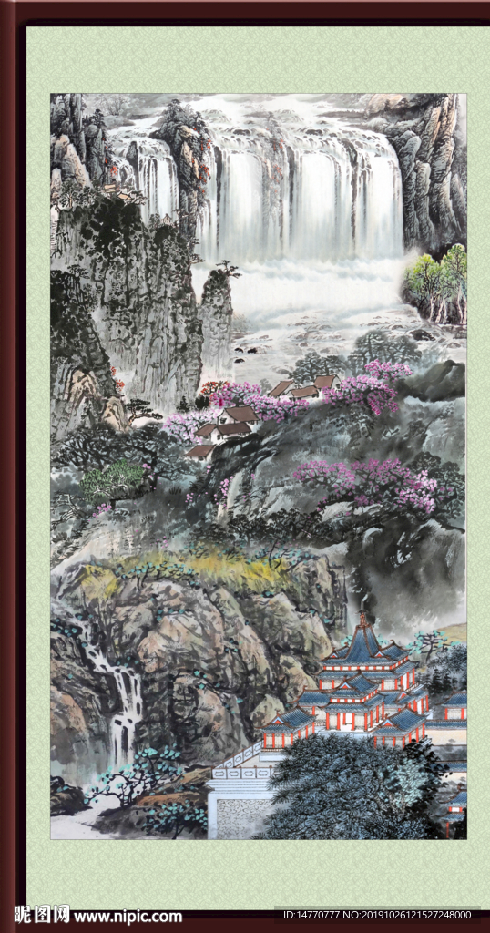 山水国画