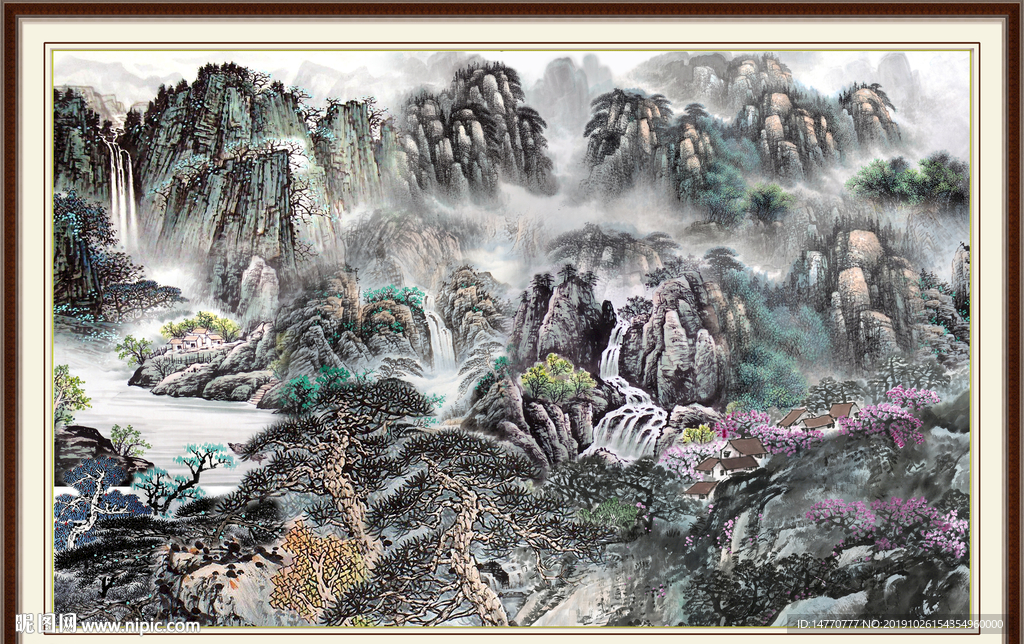 山水国画