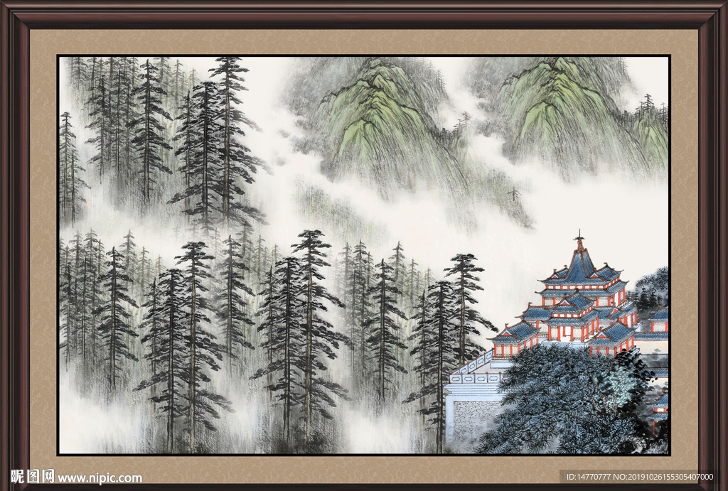 国画山水