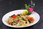 土豆片炒腊肉