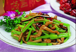 菜香干炒肉丝