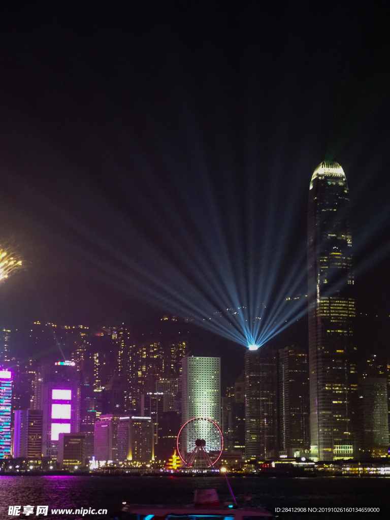 维多利亚港夜景