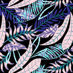 矢量植物底纹