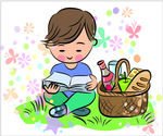 读书小孩