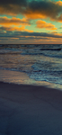 夕阳大海