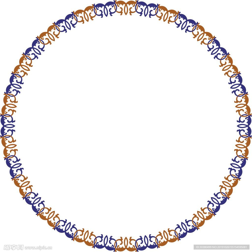 蒙古花边