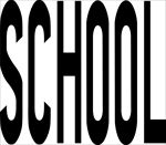 外国交通图标 注意学校标志