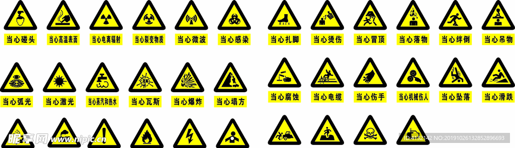 警告标志.