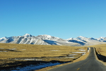 青藏公路高山雪山风景