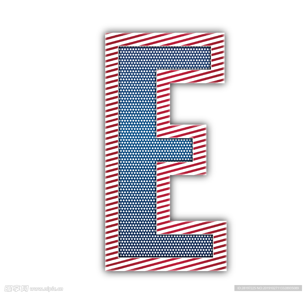 牛仔裤字母