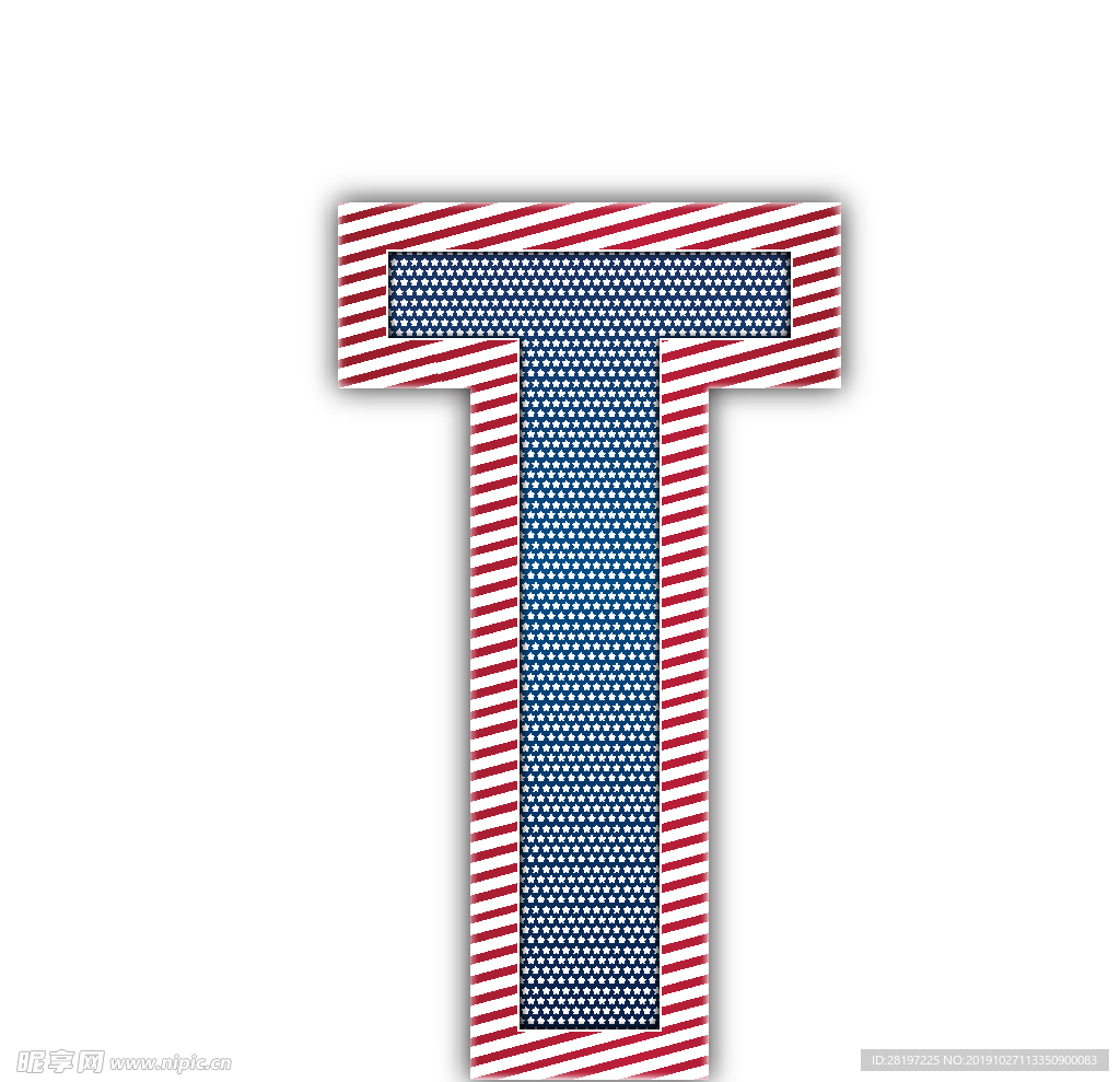 牛仔裤字母