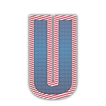牛仔裤字母