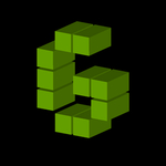 矢量立体方块字母