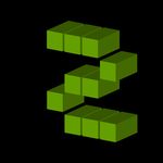 矢量积木字体