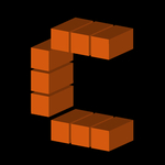 矢量积木字体