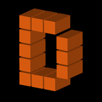 矢量积木字体