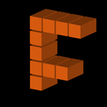 矢量积木字体