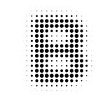 矢量点阵字母