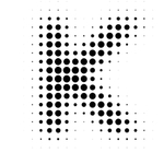 矢量点阵字母