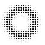 矢量点阵字母