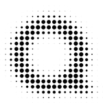 矢量点阵字母