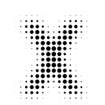 矢量点阵字母