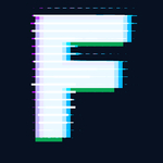 矢量发抖字母