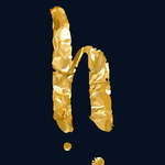 矢量金属立体字母
