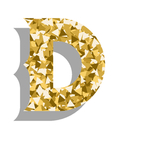 矢量金属立体字母