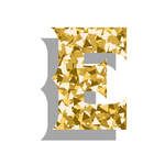 矢量金属立体字母