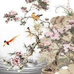 山水花鸟