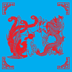 龙凤呈祥剪纸