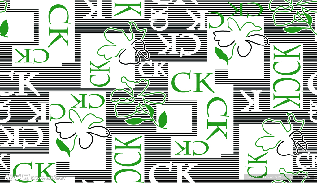 大牌字母格子